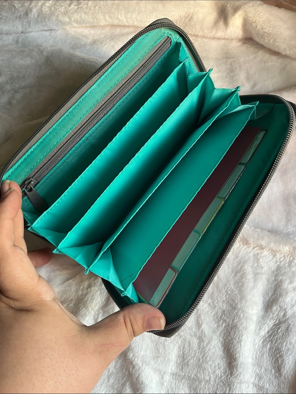 thirty-one Striped Coupon Wallet - Picture 7 of 8